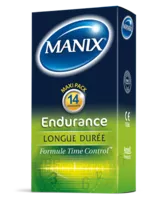 Manix Endurance Préservatif Avec Réservoir Lubrifié B/14 à Mérignac