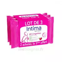 Intima Gyn'expert Lingettes Cranberry 3paquets/20 à Mérignac